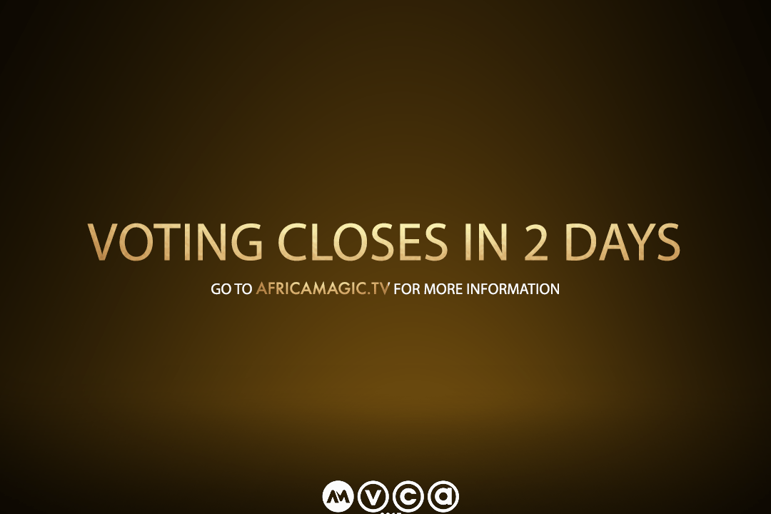 Only two days left to Vote for your favorite AMVCA2017 Nominee!