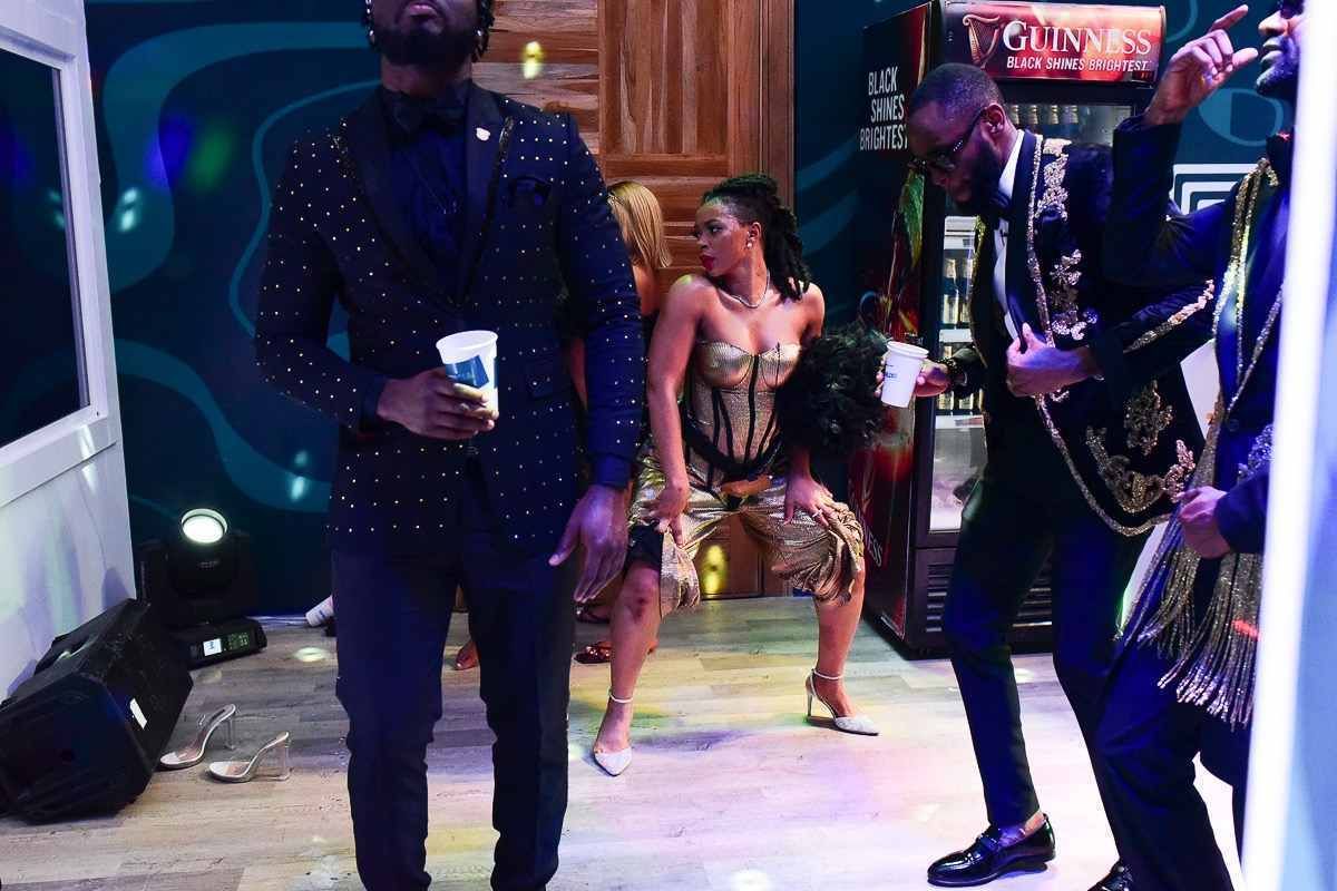 Day 56: The stunning Black and Gold party– BBNaija
