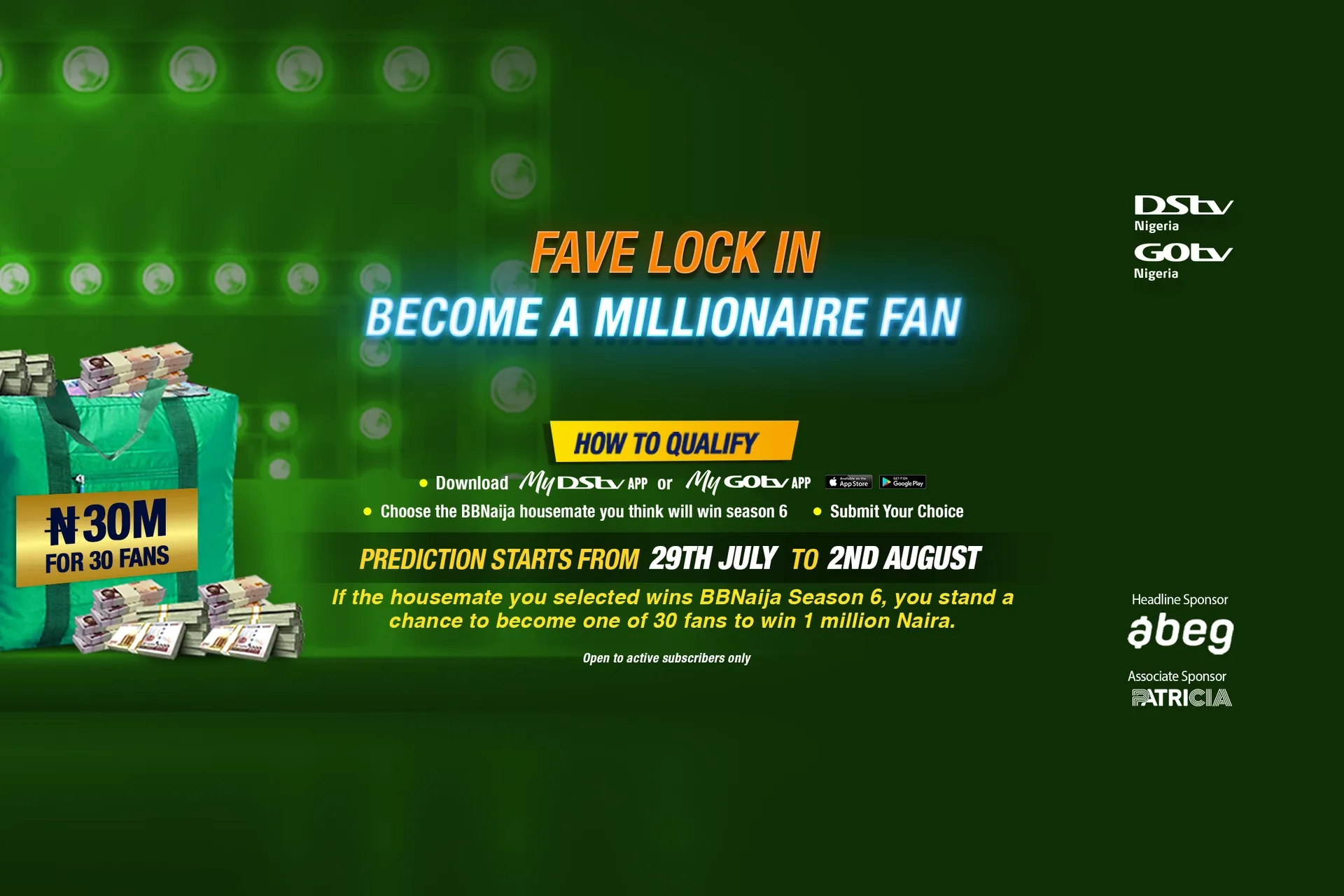 How to become a millionaire with the BBNaija Fave Lock-In competition. 